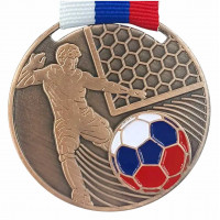Медаль с лентой MD031 B футбол (D-50см, S-2 мм)