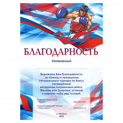 Благодарность B4 IDEA