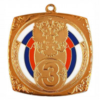 Медаль ID 10-50/B 3 место (D-50мм. S-2мм.)