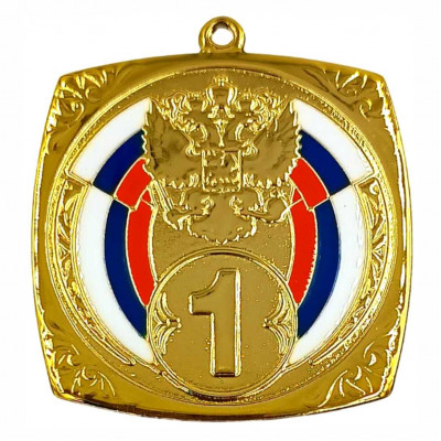 Медаль ID 10-50/G 1 место (D-50мм. S-2мм.)