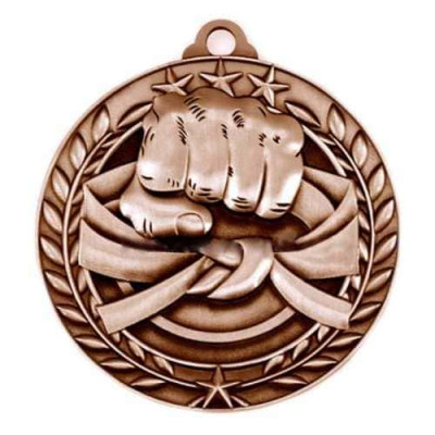 Медаль единоборства ID M024/B (D-50мм. S-2мм.)