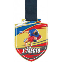 Медаль M1001G самбо (D-70мм., S-2мм.) Медаль M1001G самбо (D-70мм., S-2мм.)