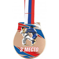 Медаль M1002B дзюдо (D-70мм., S-2мм.) Медаль M1002B дзюдо (D-70мм., S-2мм.)