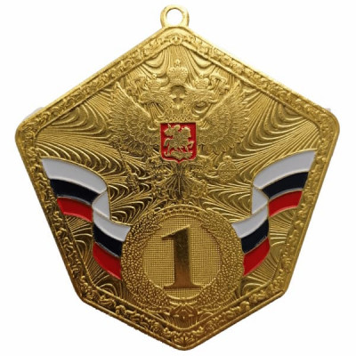 Медаль ID MD02/G (D-60мм. S-2мм.)