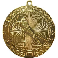 Медаль лыжи ID MD032/G (D-50мм. S-2мм.)