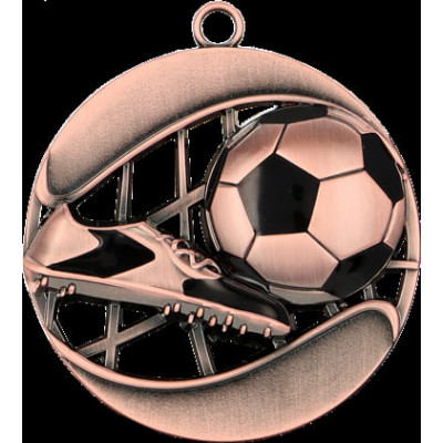 Медаль футбол ID MD10/B (D-70мм. S-2мм.)