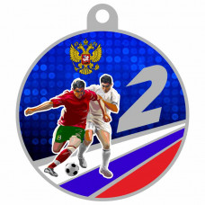 Медаль IDEA UV20-70/S футбол (D-70мм. S-2мм.)