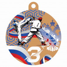 Медаль UVN01-60 B рукопашный бой (D-60см, S-2 мм)