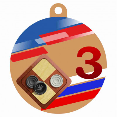 Медаль UVN016-55 B шашки (D-55см, S-2 мм)