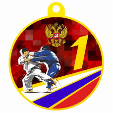Медаль UVN027-55 G дзюдо (D-55см, S-2 мм)