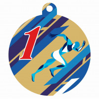 Медаль UVN030-55 G бег (D-55см, S-2 мм) Медаль UVN030-55 G бег (D-55см, S-2 мм)