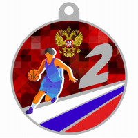 Медаль UVN031-55 S баскетбол (D-55см, S-2 мм) Медаль UVN031-55 S баскетбол (D-55см, S-2 мм)
