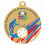 Медаль UVN035-55 G флорбол (D-55см, S-2 мм)