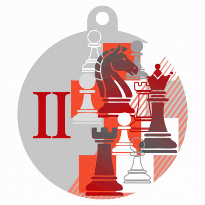 Медаль UVN040-55 S шахматы (D-55см, S-2 мм)