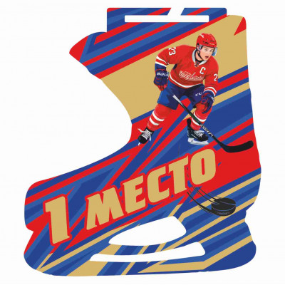 Медаль UVN047-70 G хоккей (D-70см, S-2 мм)