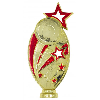 Фигура зезды/эмблемоноситель YX060/G/RED (H-18.5 см.)