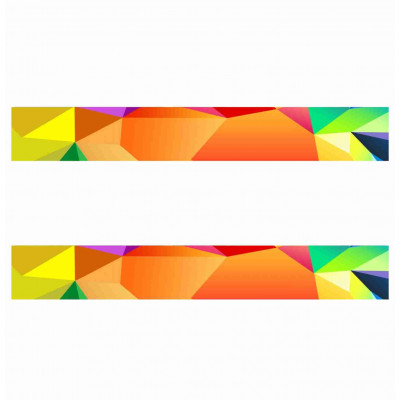 Лента мультицвет ID 25 мм.