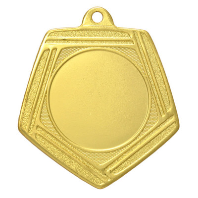Медаль MZ 57-45/G (D-45мм. D-25мм. s-1.5мм)