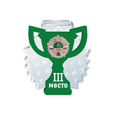Медаль GМA 05-70/GN (акрил)