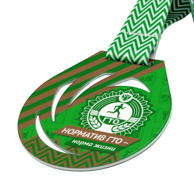 Медаль GMZP 845-75-1/ВМ (75х80мм, s-2 мм)