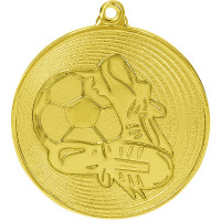 Медаль MMC 9750/G футбол (D-50 мм. s-2.5 мм)
