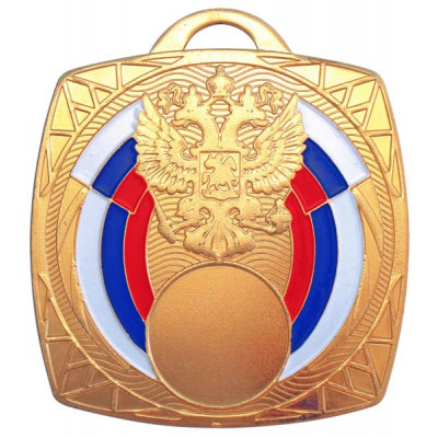 Медаль MZ 35-70/G (70х70мм. D-25мм. s-2.5мм)