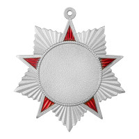 Медаль MZP 551-50/SM (48х48мм. D-25мм. s-2мм) сталь