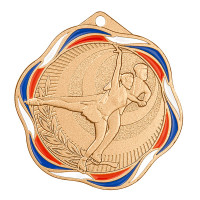Медаль MZP 580-50/В фигурное катание (D-50мм, s-2 мм) сталь