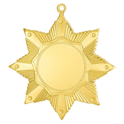 Медаль MZ 132-60/G (60х60мм. D-25мм. s-2мм)