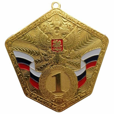 Медаль AT515RUS G (D-50мм. S-2мм.)